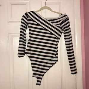 Stripped bodysuit
